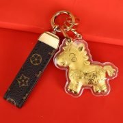 Instant Wealth Keychain Metal Medal Badge Customizable Lucky Horse Year Mobile Phone Strap Premium Feel Decorative Hanging Ornament - Image 3