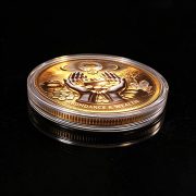 Cross-Border Lucky Coin God's Eye Hopeful Wealth VU Color Printed Hard Coins Custom Metal Medal Badge Gift - Image 4