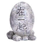 爱情石头 苔藓微景观造景Diy树脂工艺品 写字小石头 情侣礼品摆件