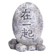 爱情石头 苔藓微景观造景Diy树脂工艺品 写字小石头 情侣礼品摆件