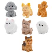 Adorable Customizable Teddy Poodle Puppy Figurine Resin Craft DIY Decorative Ornament For Desktop Decoration - Image 5