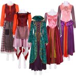 Adult Stage Performance Costume Witch Cosplay Medieval Style Wilhelmina Dress for Halloween and Other Themed Events