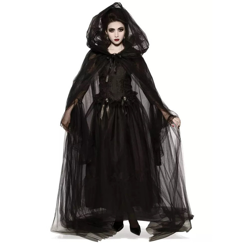 O1CN01PgLxVj1Mm3HT0ircW_2628861476-0-cib.jpg 2023 halloween new death god horror ghost bride costume cosplay vampire demon performance stage outfit - Image 1
