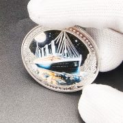Titanic Memorial Custom Metal Medal Badge Unique Metal Craftwork Collectible Gift for Valentine's Day Overseas Trade - Image 3
