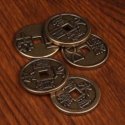 Custom Metal Medal Badge Pure Brass Threshold Coin Song Yuan Tongbao Yongle Tongbao Five New Home Renovation Door To Door Layout