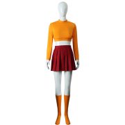 Adult Scooby-Doo Velma Cosplay Costume Stage Performance Suit for Themed Events and Parties - Image 6