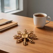 金刚降魔杵指尖陀螺金属高级解压手指陀螺批发金属合金工艺品 - Image 2