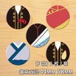 Silver Soul Cosplay Custom Metal Medal Badge Anime Character Medals for Otaku Collectibles and Conventions