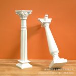 European Style Long Roman Column Sculpture Customizable Decorative Resin Home Decoration Display Sample Room Soft Decoration Photography Props