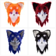 Halloween Cross-Border Bestselling Plush Animal Mascot Costume Headwear for Party Cosplay Props Customizable Unique Design - Image 4