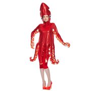 High-Quality Red Octopus Women's Stage Costume for Halloween Cosplay Ocean Party Quirky Squid Performance Outfit - Image 2