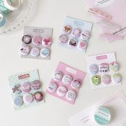 Mini 25mm Cute Pin Badge Custom Metal Medal High Aesthetic Value DIY Accessory Packaging Decor For Girl's Heart - Image 3