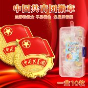 厂家标准版共青团强磁胸徽学校学生团徽铁质滴塑团员徽章团徽 - Image 2