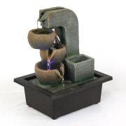 European Style Mini Water Fountain Ornament Creative Feng Shui Home Business Gift Attracting Wealth And Prosperity - Image 5