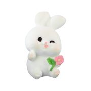 Creative Customizable Miniature Rabbit Doll Decorative Ornaments Blind Box House Decoration Accessories Resin Crafts - Image 6