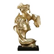 New Customizable Resin Decorative Ornament Creative Gift for Living Room Office Luxury Art Craftwork Deep Kiss Design - Image 6
