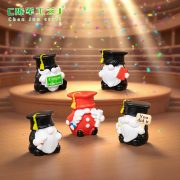 Customizable Decorative Dwarf Figure Ornaments for Graduation Season Ideal DIY Accessories for Dollhouses and Car Desktops - Image 2