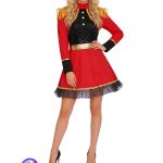 Women's Circus Leader Role-playing Costume for Stage Performances Halloween Parades and Band Shows