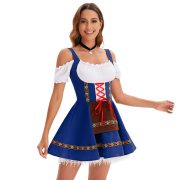 Adult Stage Performance Costume Halloween Party Outfit Makeup Dance Cosplay Dress Beer Girl Skirt Stage Show Performance Clothes - Image 4