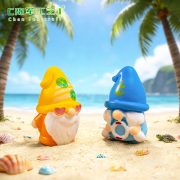 微景观夏季可爱小矮人萌粒公仔 海边造景diy装饰品迷你桌面小摆件 - Image 3