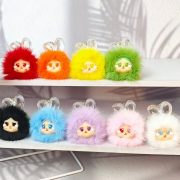 Creative Mini Milk Bottle Soda Hanging Ornament Oil Flowing Sand DIY Jewelry Keychain Fountain Water Running Decorative Feature - Image 2