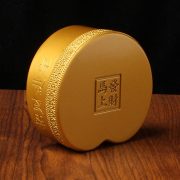 Gold Sand Color High-End Creative Ashtray Office Living Room Horse Year Success Alloy Ornaments Premium Metal Crafts - Image 2