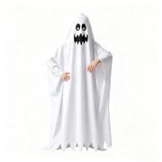 Adult Stage Performance Costume Halloween Ghost Robe Terroristic Masquerade Party Outfit Makeup Dance Children's Adult's Cloak - Image 4