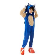 Blue Sonic Halloween Costume Adult Stage Performance Suit Super Speedy Boy Sonic Performance Clothes - Image 4