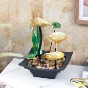 Home Decor Cross-Border Office Living Room Entrance Front Desk Opening Gift Ornament Flowing Water Fountain - Image 2