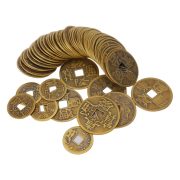 Wholesale 4.2cm 6cm Ancient Copper Coin Replica of Kangxi Qianlong Shunzhi Periods Custom Metal Medal Badge Craft