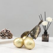 Retro Chinese Style Resin Gold Lemon Decorative Ornaments Customizable Home Decor for Living Room Entrance Coffee Table Office Sample Room - Image 3