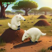 Realistic Miniature Termite-Eating Anteater Figurine Customizable Decorative Ornament for Eco-Ball DIY Decoration Accessories - Image 4