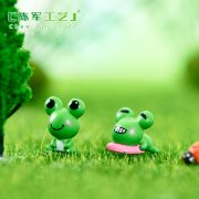 Customizable Decorative Ornaments Small Frog Large Eye Frog Cartoon Miniature Biodome Resin Crafts Unique Home Decor - Image 3