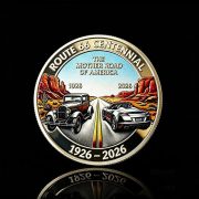 3D Relief Color Printed Metal Coin 100th Anniversary Commemorative Coin Bestseller Cross-Border Sale Custom Metal Medal Badge - Image 4