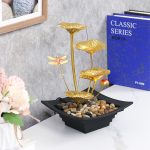 Simplified Design Office Desktop Entrance TV Cabinet Tea Table Decorative Landscape Flowing Water Fountain Ornament