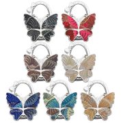 Custom Metal Butterfly Hook Bag Buckle Smooth Frosted Surface Ladies' Clutch Bag Accessory Portable Table Edge Hook - Image 4