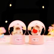 Customizable Cartoon Cat Desktop Decoration Mini Crystal Fans Collectible Figurine Home Decor Resin Craft Toy Wholesale - Image 3