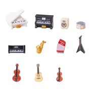 Customizable Decorative Resin Ornament Cartoon Western Musical Instruments Miniature Scene for Living Room Bedroom Dollhouse Decoration - Image 5