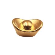 Solid Gold Bar Replica Wealth Attraction Bowl Shop Living Room Decorations Moving Gift Feng Shui Ornaments Custom Metal Medal Badge - Image 5