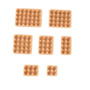 Customizable Decorative Resin Egg Tray Model Dollhouse Miniature Toy Popular Cross-Border Item Realistic Dollhouse Accessory - Image 5