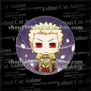 Fate/EXTELLA Custom Metal Medal Badge Q Version Seba Archimedes Unnamed Karna Pendant Collectible Souvenir - Image 4