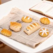 Creative Miniature Bread Landscape Decoration Customizable Resin DIY Craft Home Car Decor Ornament Versatile Small Accessory - Image 4