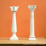 European Style Long Roman Column Sculpture Customizable Decorative Resin Home Decoration Display Sample Room Soft Decoration Photography Props - Image 2
