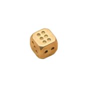 Solid Brass Dice Sieve Creative Personalized Durable Copper Crafts for KTV Factory Wholesale Custom Metal Medal Badge - Image 5