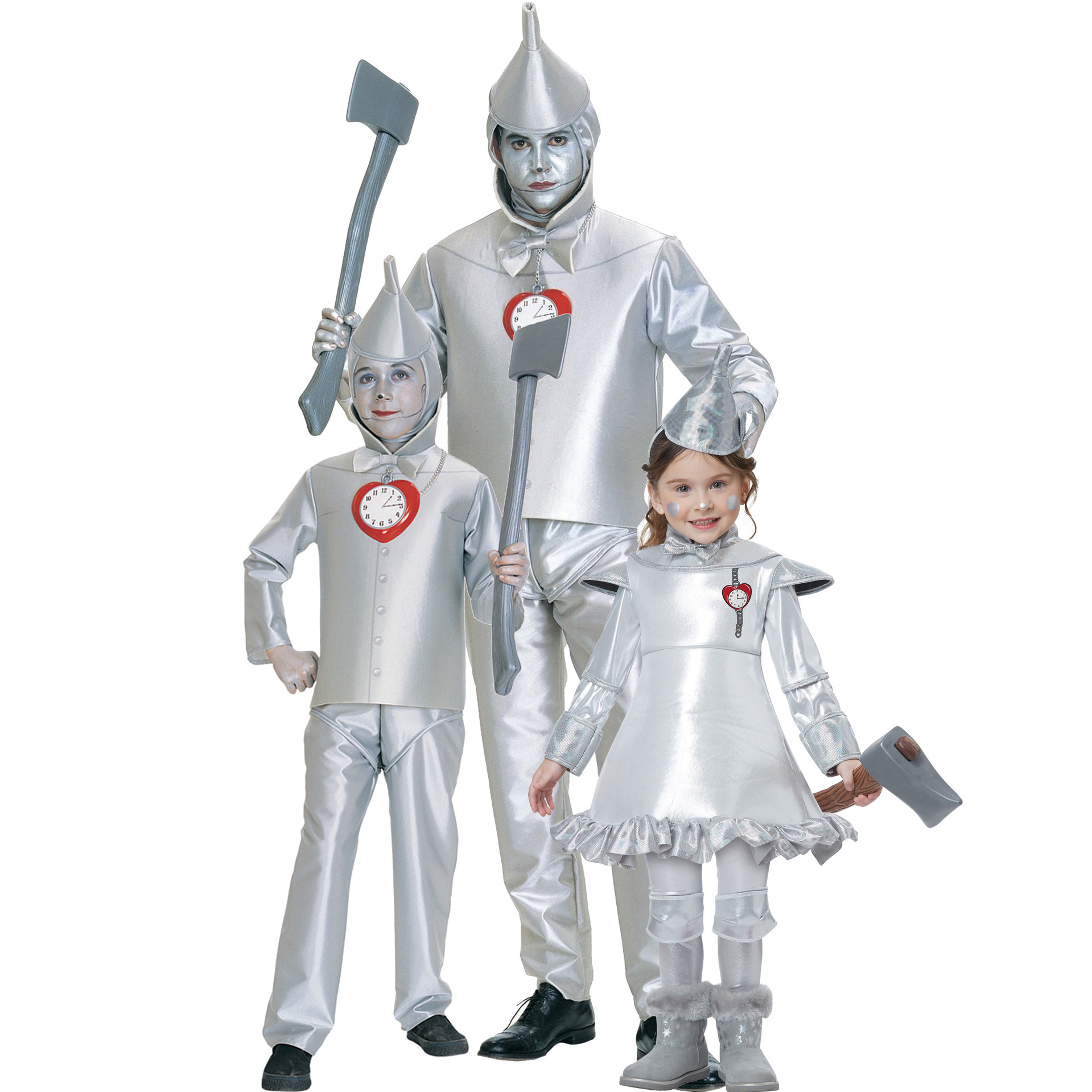 O1CN01TbVP4y1Mm3HIOCDUs_2628861476-0-cib.jpg New Halloween Family Children's Kindergarten Parent-Child Iron Man Stage Performance Costume For Adults And Kids - Image 1