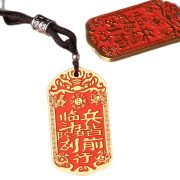 Custom Metal Pendant Necklace Lucky Charm Personalized Engraving Safe Wealth Decoration Accessory For Daily Wear - Image 5