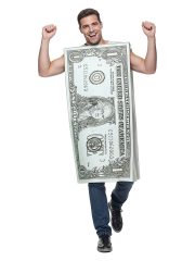 Adult US Dollar Bill Costume for Stage Performance Halloween Party Outfit Funny Walking Dollar Bill Cross-Border Wholesale - Image 5