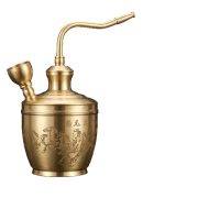 New Model Success Horse Water Pipe Copper Portable Filter Ornament Detachable Cleanable Lucky Charm Metal Craft Custom Badge - Image 5