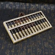 Bronze Solid Abacus Ornaments Custom Metal Medal Badge For Living Room Office Decorations Wealth Attracting Craft Gifts - Image 4