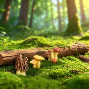 苔藓微景观仿真小蘑菇 创意 DIY 盆景装饰摆件 园艺造景配件 - Image 3